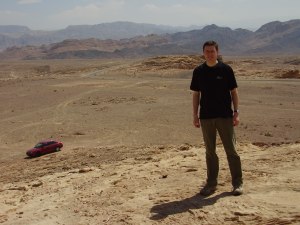 Andreas Moser desert Jordan