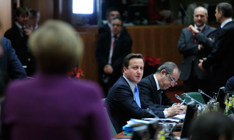 David-Cameron-at-EU-summit-isolated