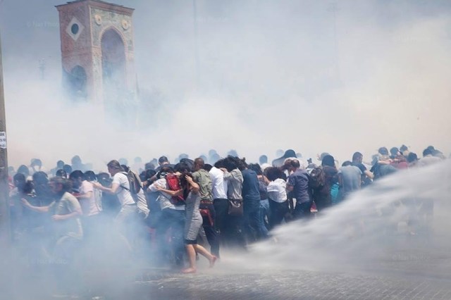 Gezi Park tear gas