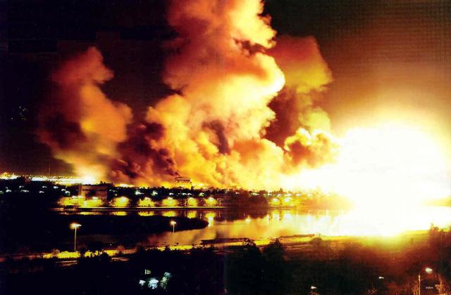 Baghdad shock and awe