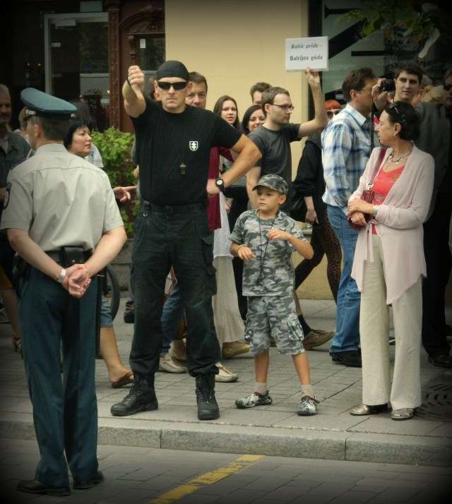 father and son Baltic Pride