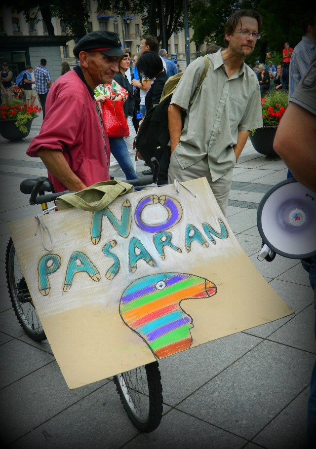 No pasaran Baltic pride