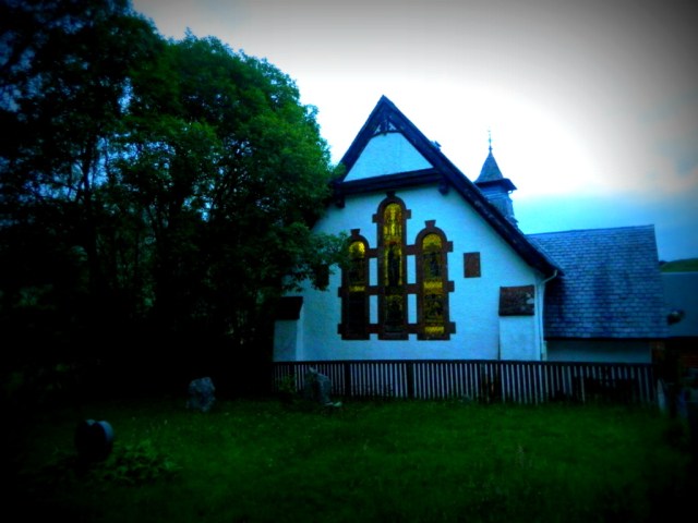 Inversnaid Hostel church 2