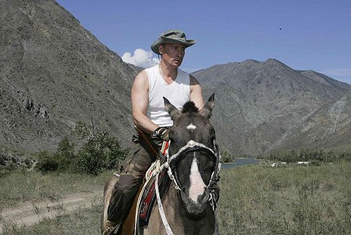 Putin cowboy