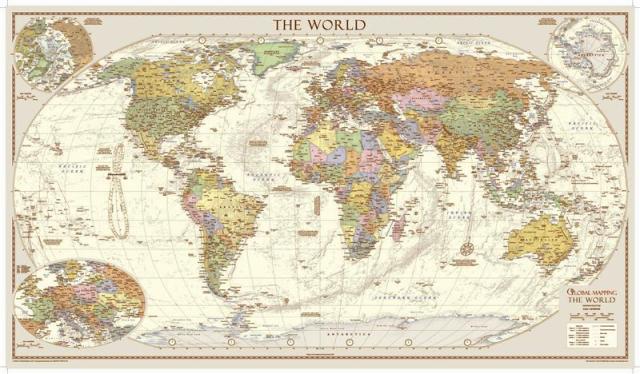 world map old
