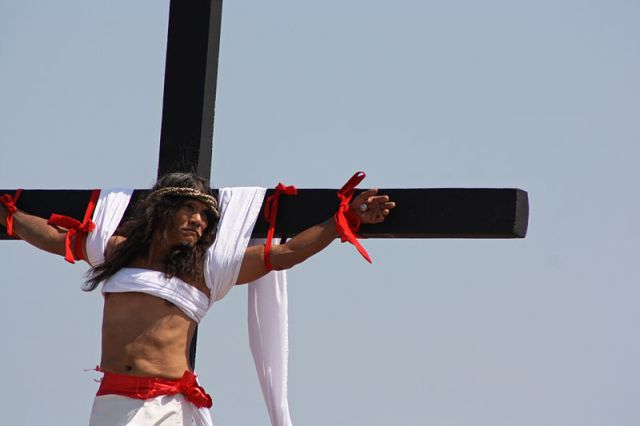 Philippines crucifixion Easter 1