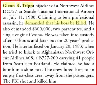 Glenn K Tripp hijacker
