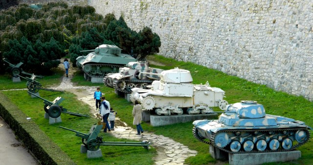 tanks Kalemegdan