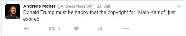 Tweet Donald Trump Mein Kampf.JPG