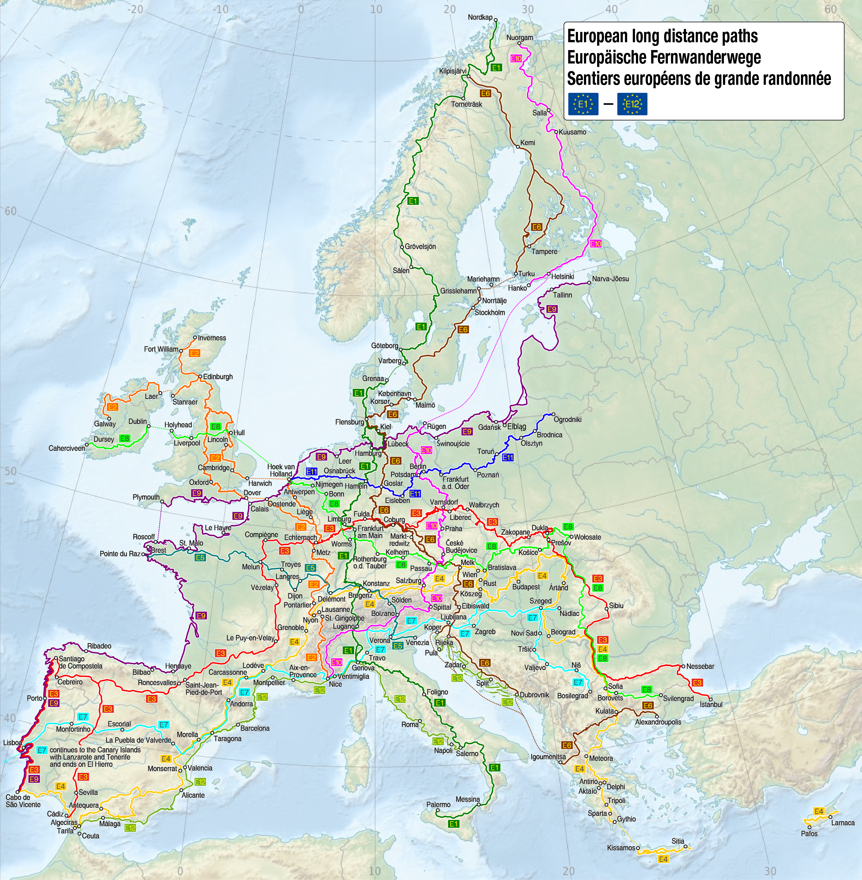 map_of_the_european_long_distance_paths
