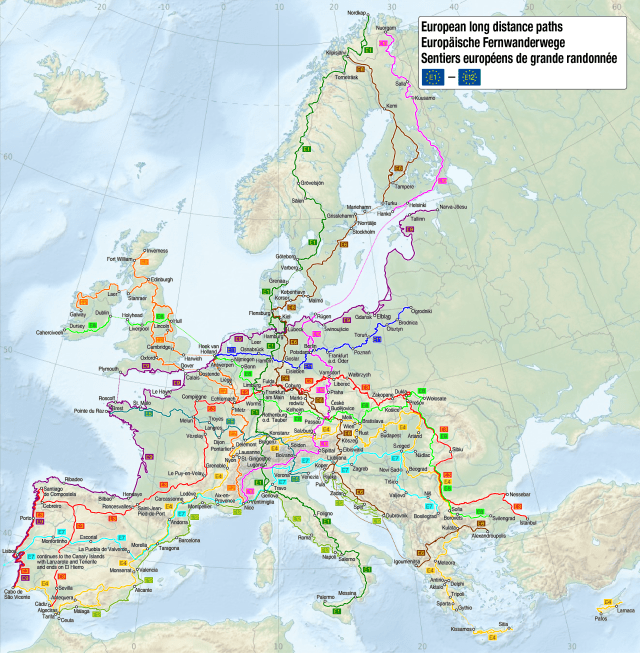 map_of_the_european_long_distance_paths