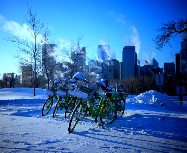 bikes winter
