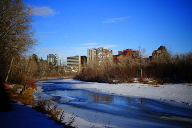 Fluss Sonne Calgary.JPG