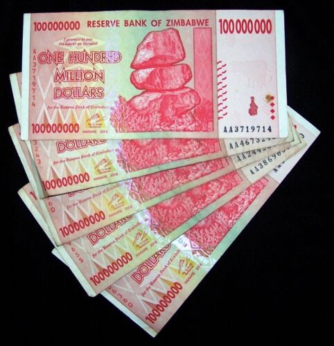 Zimbabwe dollars