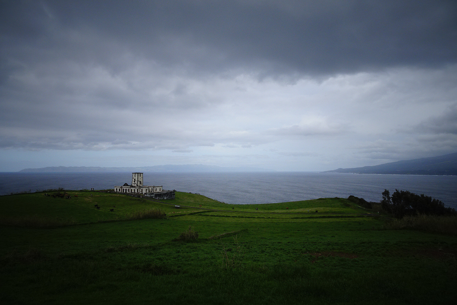 lighthouse storm